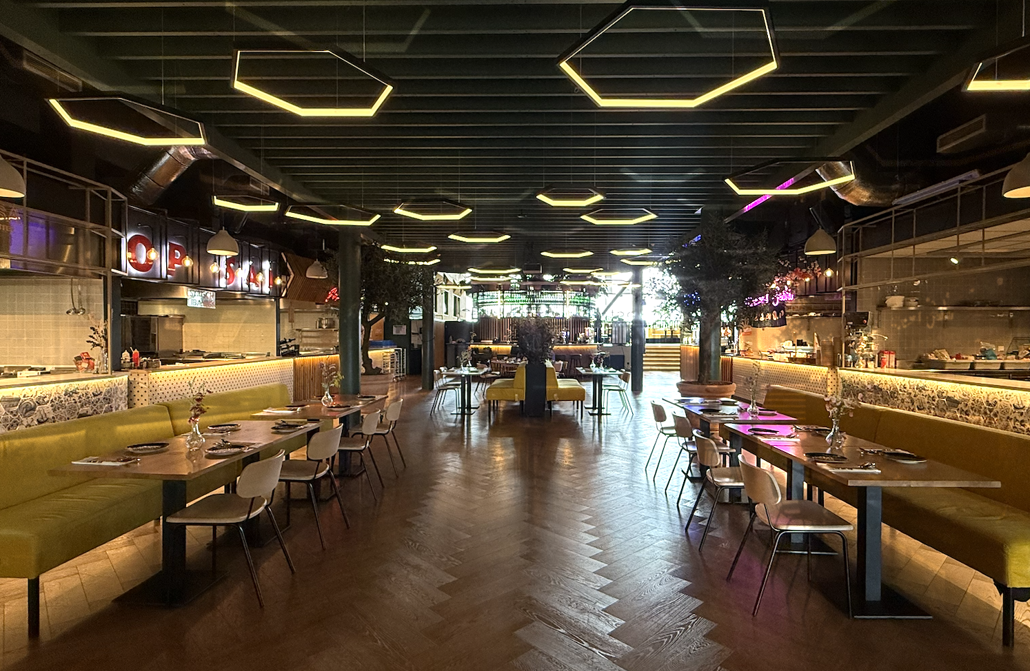 Restaurant en foodcourt