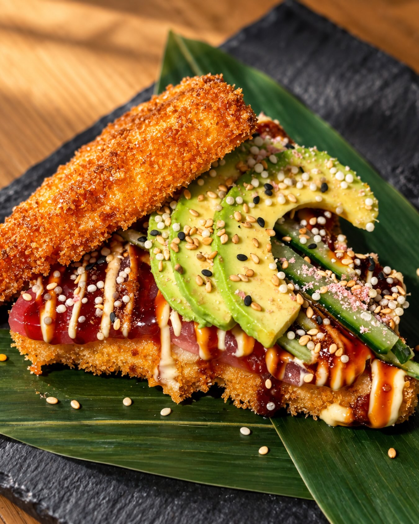 Sushi, maar dan nét even anders!...